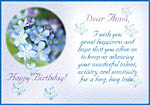 happy birthday card  - special birthday gift